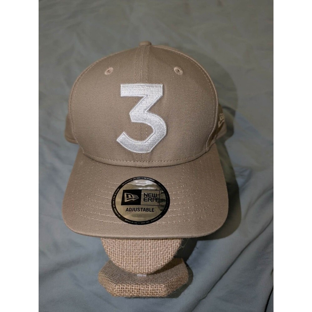 Chance The Rapper 3 Tan New Era Cap Snapback Hat Adjustable New With Sticker